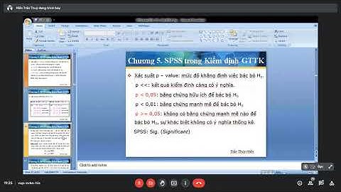 Kiểm định giả thuyết trong nghiên cứu khoa học