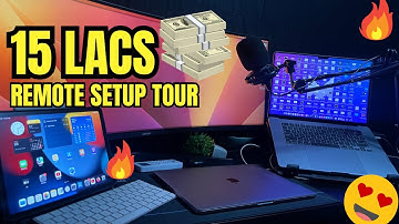 Remote Frontend Engineer Desk Setup 🔥😍 | Frontend Dev | Remote Javascript Developer | Shoaib Shebi
