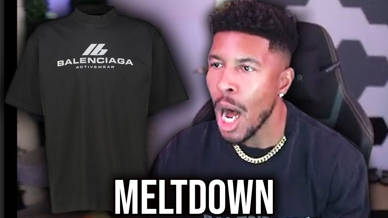 Low Tier God EXPLODES in a Huge Rant about a Viewer over a Balenciaga Shirt