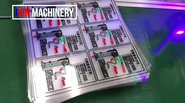 1 Color Full Automatic Screen Printing Machine for PVC Film/Paper/Nameplate