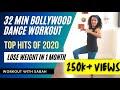 32min High-Intensity Bollywood Dance Workout | Hits of 2020 | Beginner friendly | For Weight Loss