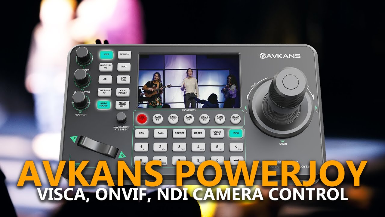 Avkans Power Joy PTZ Controller | Unboxing, Setup and Testing