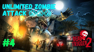 Dead trigger 2 gameplay/ Unlimited zombie attack