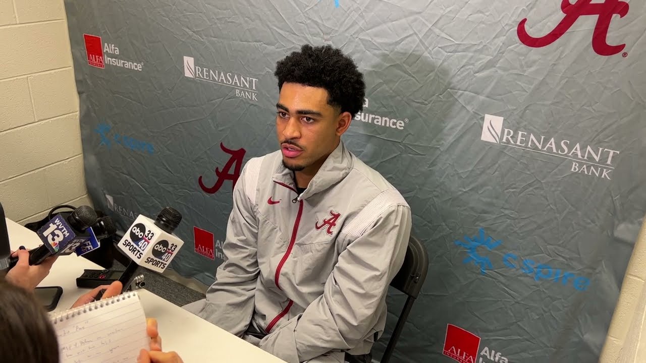 Bryce Young Postgame Press Conference - Tennessee 52, Alabama 49