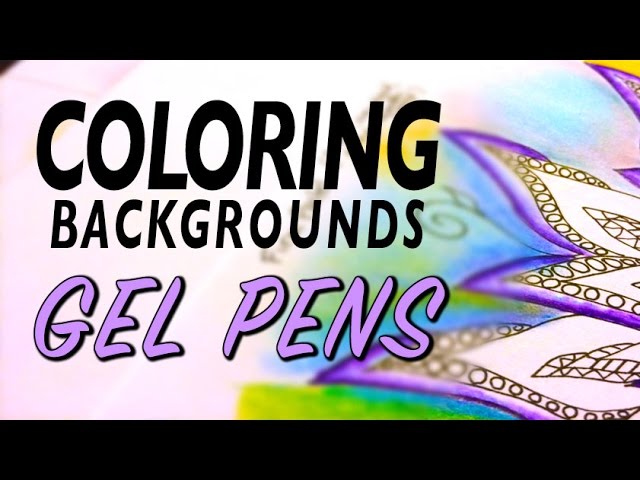 Surprisingly Fun Ways to Color with Gel Pens – Ink+Volt