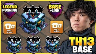 ???????? ??? ??????????? NEW BEST ???? ??? ???? + ???? 2023 |TH13 CWL BASE (CLASH OF CLANS) TH13 COC