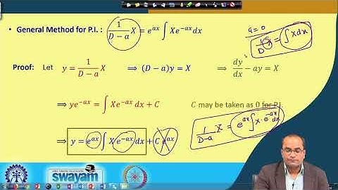 Lecture 58: Solution of Higher Order Non-Homogeneous Linear Equations - [Assamese]