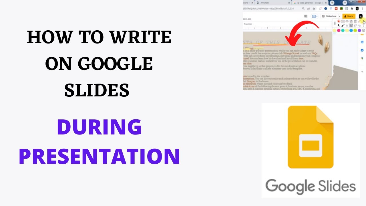 google presentation write