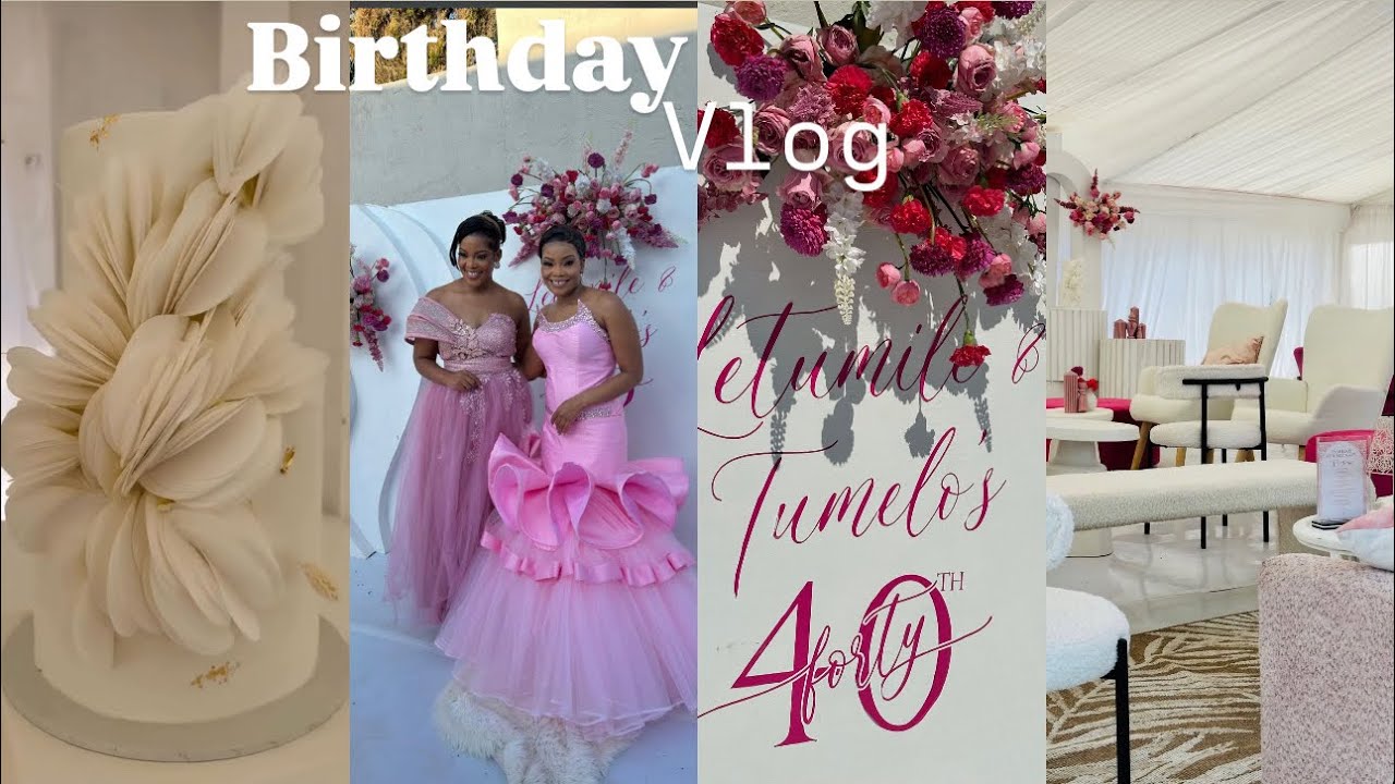 Birthday Vlog | The Twin’s 40th birthday Celebration 
