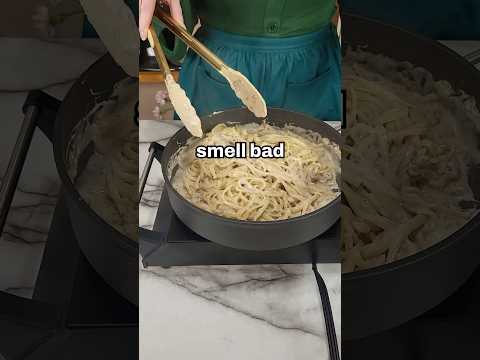 This Alfredo is nuts 🥜 #shorts