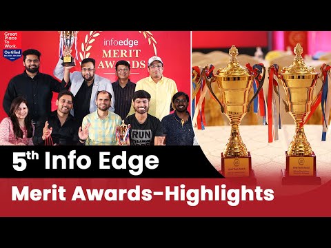 Glimpses from Info Edge India Ltd's Merit Awards Night: A Celebration of Excellence!