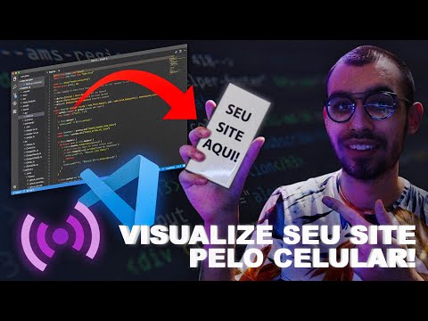 Veja seu site DIRETO PELO CELULAR! | VSCode + Live Server