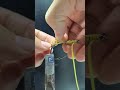 Easy Fishing Knot That Prevents Line Twist &amp; Tangles #fishing #angler #beginnerfishing #fishinggear