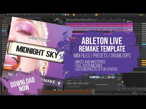 #Remake #Ableton #Template - Midnight Sky - Miley Cyrus
