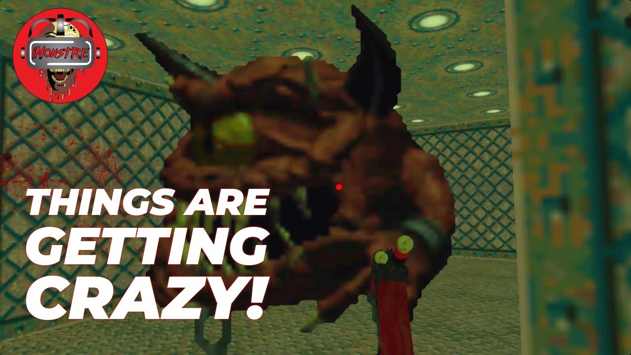 Cacodemon Mayhem - Doom 64 in VR (MAP03 Main Engineering)