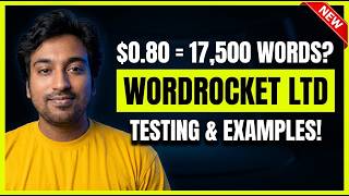 WordRocket Review: I Generated 17,500 Words for $0.80 (AI SEO Test)