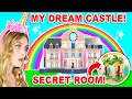 My DREAM CASTLE Has A SECRET BANANA ROOM In Adopt Me! (Roblox)