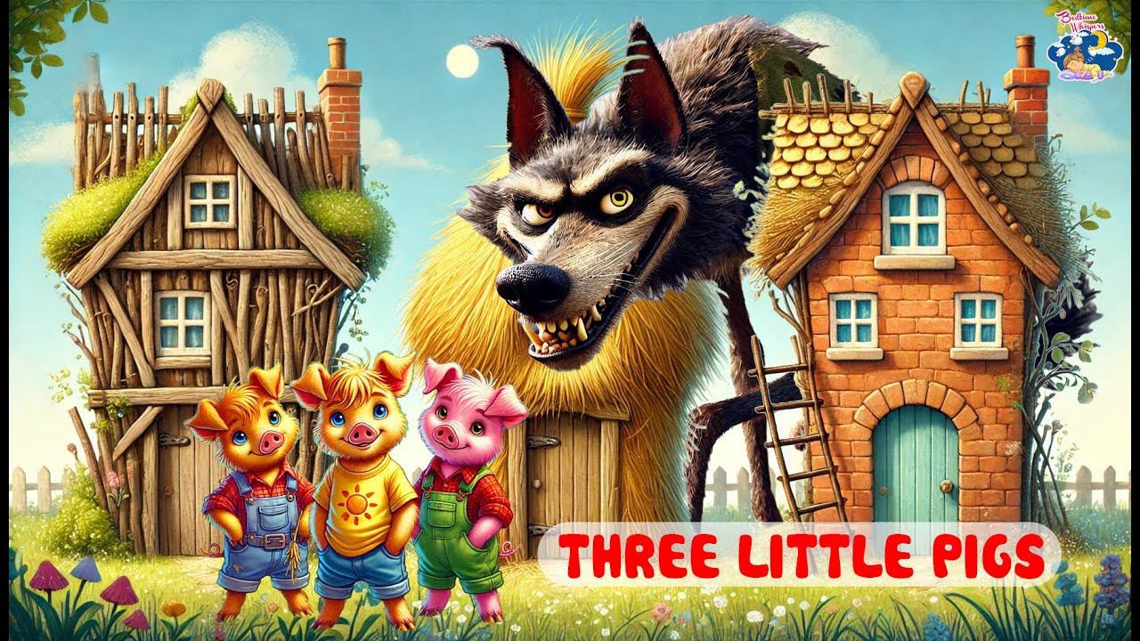 The Three Little Pigs | Bedtime Stories for Kids in English | Bedtime ...