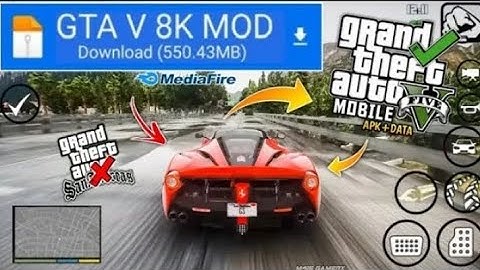 GTA San Andreas On GTA 5 || GTA Sa Best Graphic For Android || All Device Support