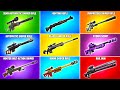 Evolution of all fortnite sniper rifles chapter 1 season 1  chapter 5 season 1