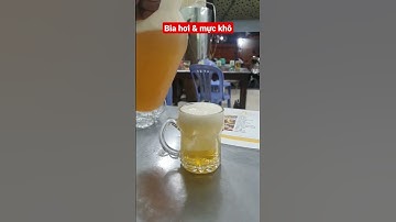 Bia hơi & mực khô