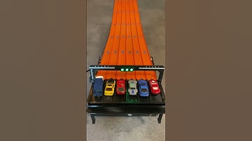 6 Lane Timing System for HotWheels orange tracks