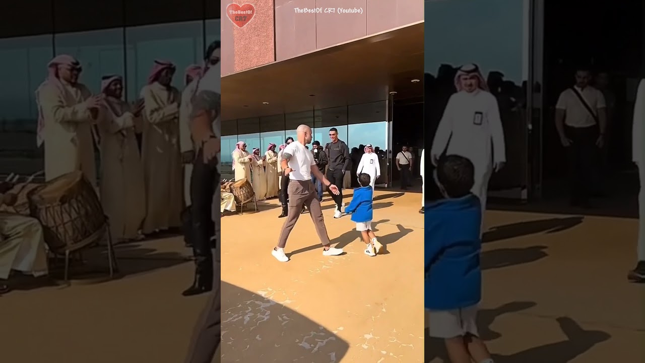 Криштиану Роналду и Джорджина Родригес в городе Аль-Ула, Саудовская Аравия 😍✈ 