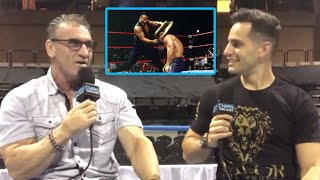 Ken Shamrock On The Rock Hitting Him In the Face With A Steel Chair screenshot 5