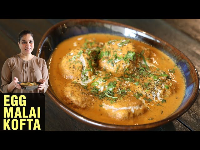 Egg Malai Kofta Recipe | How To Make Egg Kofta Curry | Anda Malai Kofta | Egg Recipe By Smita Deo