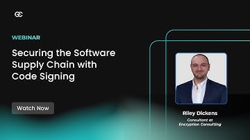 [WEBINAR] Securing the Software Supply Chain with Code Signing
