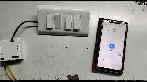 HOW TO CONFIG IMAGINE 4 GANG SMART SWITCH WITH WI-FI