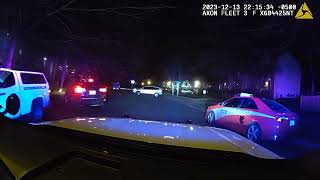 Montgomery County Police Department Fatal Pursuit 12-13-23 Footage