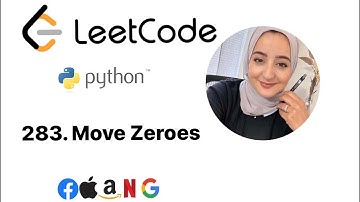 Move Zeroes | LeetCode 283 | Python | Facebook | Technical Interview