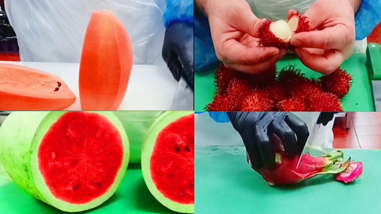 Fruit Cutting / Fruit Cutting Video / Fruit Cutting Video China 🍊🍍🥭🍎😱🤤