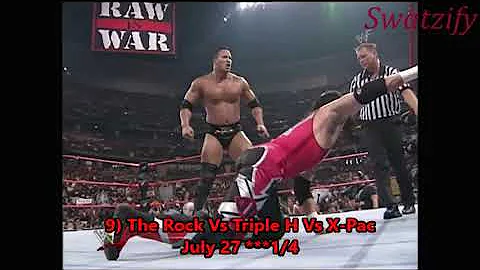 Top 15 WWF Raw Is War Matches of 1998