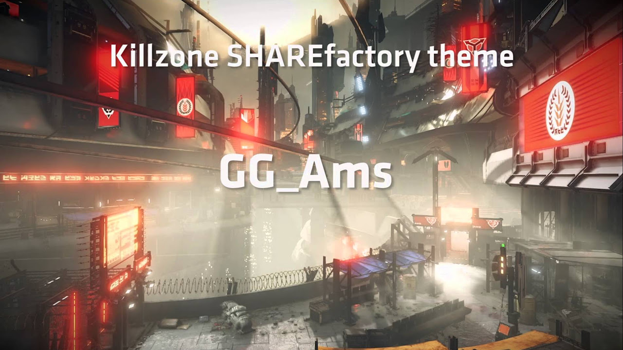 Killzone SHAREfactory theme