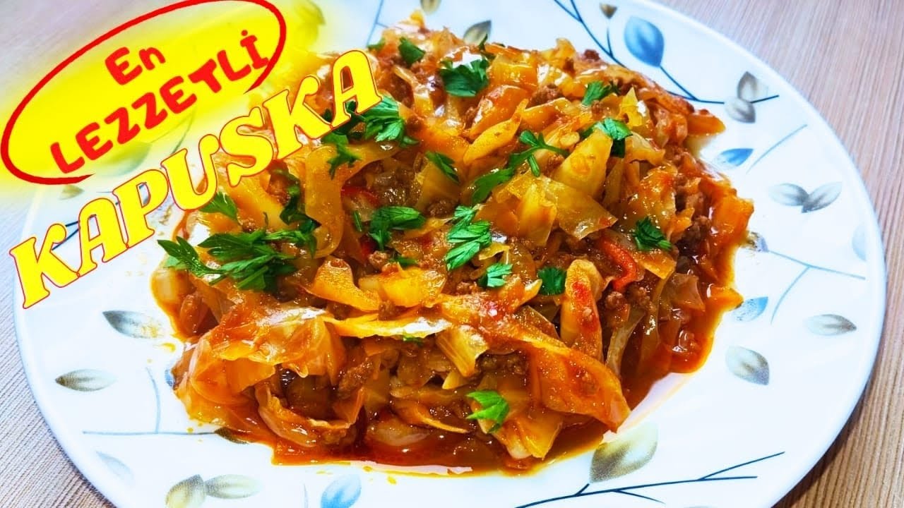    Kokusuz Kapuska Meğer Böyleymiş.Tam Kıvamında Kapuska .Turkish Cabbage Stew Recipe