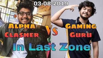 Alpha Clasher Vs Gaming Guru In End Zone "Emulator" Shaktimaan Gaming