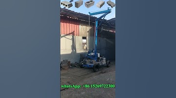 hollow blocks lifting machine, block clamper for transfer the bricks or stock the block, save labor