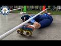 Lowest Limbo Roller Skating (And Other Best Records!) | Guinness World Records