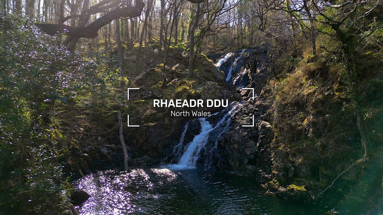 Rhaeadr Ddu (Black Falls), North Wales (4k)