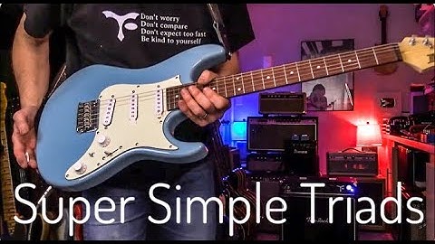 Super Simple Music Theory | Triad Lesson G D Em C