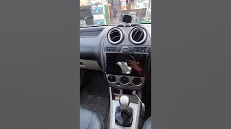 Android stereo installed for Ford Fiesta #accessories #modification #viral #youtubeshorts #ford