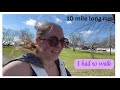 First Long Run… I had to walk