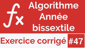 Exercice corrigé #47: Procédure qui vérifie si une année est bissextile (366 jours) ou non (Darija)