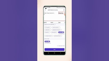 How to add a field to an invoice | myBillBook
