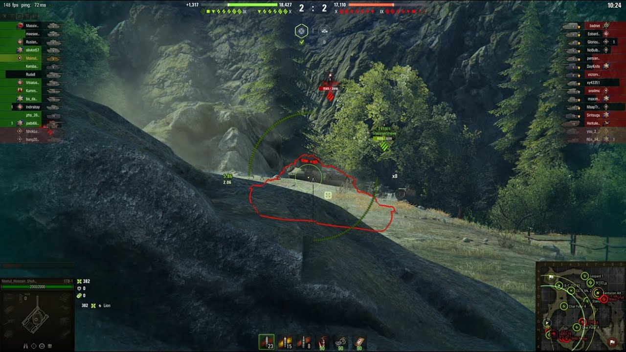 World Of Tank: STB-1 | Ryzen 7600X | RTX 2060 | 1080p Ultra Settings