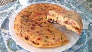 TORTILLA DE ARROZ/RECETA Deliciosa/Fácil y Rápida de HACER/