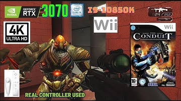 The Conduit - 4K60 - Wii - Dolphin