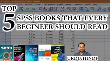 Top 5 Must-Read Books for Mastering SPSS and Statistics-Urdu/Hindi